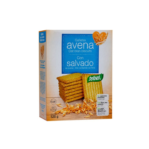 Comprar online GALLETAS SALVADO DE AVENA 270 gr 1 Paquete de SANTIVERI. Imagen 1