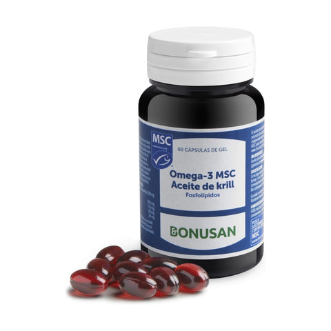 Comprar online OMEGA-3 MSC ACEITE DE KRILL 60 Cap de gelatina de BONUSAN. Imagen 1