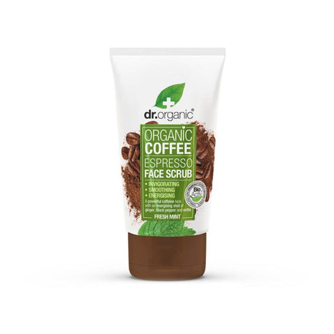 Comprar online EXFOLIANTE FACIAL DE CAFE Y MENTA FRESCA 125 ml de DR ORGANIC. Imagen 1