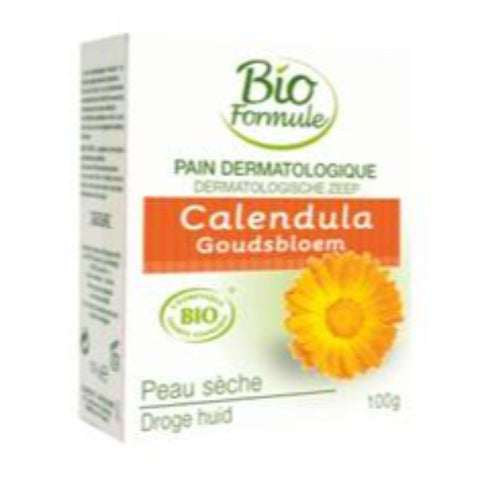 Comprar online PAIN DERMATOLOGICO CALENDULA 100 gr BIO de BIO FORMULE. Imagen 1