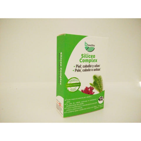 Comprar online SILICIA COMPLEX PIEL CABELLO Y UðAS 60 Caps de BHEALTHY. Imagen 1
