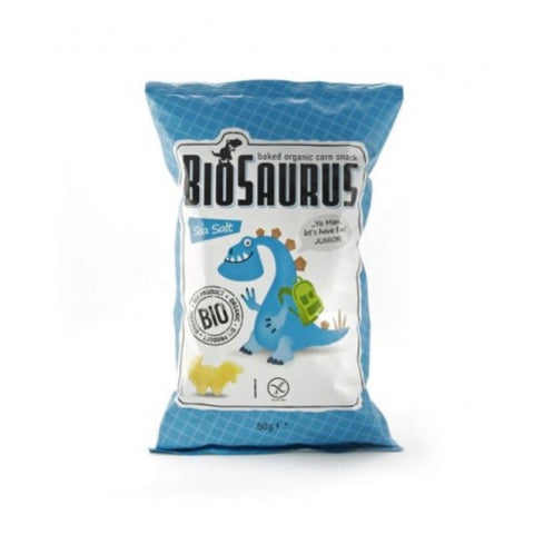 Comprar online BIOSAURUS SNACK CON SAL MARINA BIO 50 g de BIOSAURUS. Imagen 1