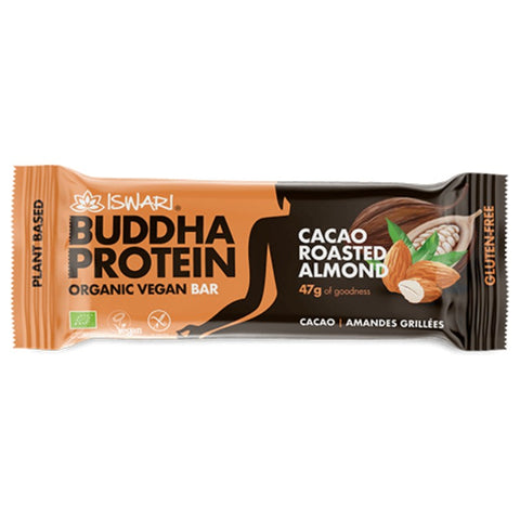 Comprar online BUDDHA PROTEIN CACAO-ALMENDRA TOSTADA 35 gr de ISWARI. Imagen 1