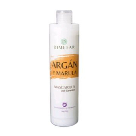 Comprar online MASCARILLA ARGAN MARULA CON KERATINA 500ML de DIMEFAR. Imagen 1