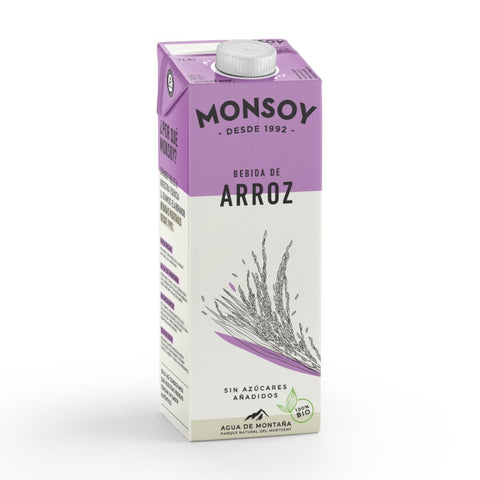 Comprar online BEBIDA DE ARROZ BIO 1 L de MONSOY. Imagen 1