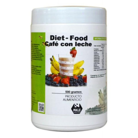 Comprar online DIET FOOD CAFE CON LECHE 500 gr de NALE. Imagen 1