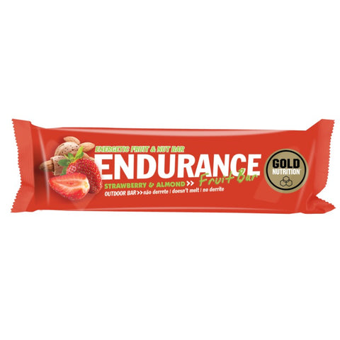 Comprar online ENDURANCE FRUIT BAR FRESA/ALM 40g 35 UN de GOLD NUTRION. Imagen 1