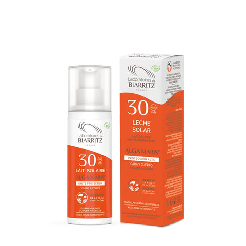 Comprar online LECHE SOLAR SPF30 ALGA MARIS 100ml de LAB BIARRITZ. Imagen 1