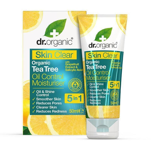 Comprar online CREMA CON CONTROL DE ACEITE 5 EN 1 SKIN CLEAR 50 m de DR ORGANIC. Imagen 1
