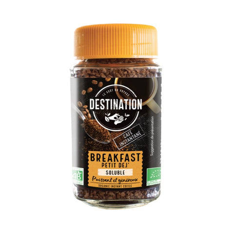 Comprar online CAFE SOLUBLE LIOFILIZADO PARA DESAYUNO BIO 100gr de DESTINATION. Imagen 1