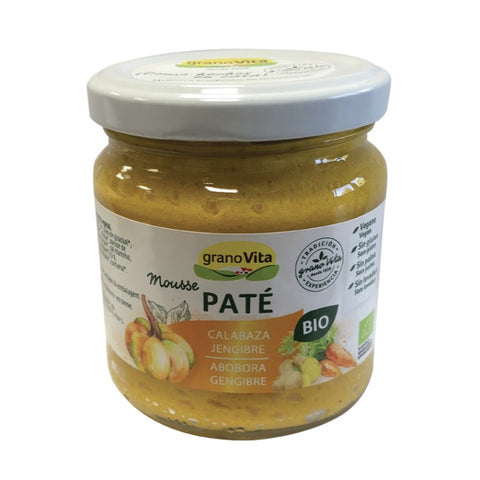 Comprar online PATE MOUSSE DE CALABAZA Y JENGIBRE BIO 175 gr de GRANOVITA. Imagen 1