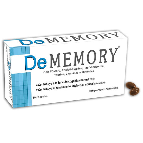 Comprar online DEMEMORY PHARMA OTC 60 CAPS de PHARMA OTC. Imagen 1
