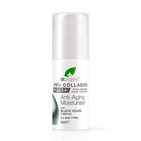 Comprar online CREMA ANTIEDAD PRO COLLAGEN PLUS Y PERLA NEGRA 50 de DR ORGANIC. Imagen 1