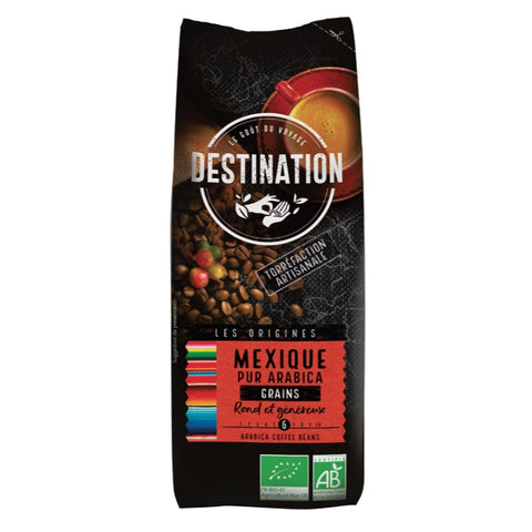 Comprar online CAFE EN GRANO MEXICO 100% ARABICA BIO 250 gr de DESTINATION. Imagen 1