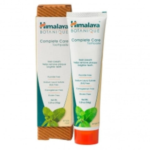 Comprar online DENTIFRICO BOTANIQUE CUIDADO COMPLETO MENTA 150 gr de MASS HERBAL HIMALAYA. Imagen 1