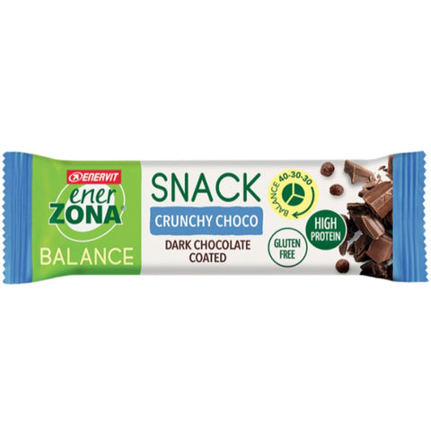 Comprar online EXP SNACK CRUNCHY CHOCO 30 Barritas de ENERZONA. Imagen 1