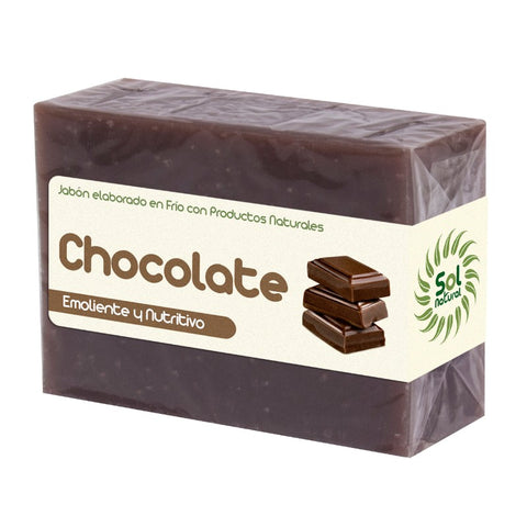 Comprar online JABON DE CHOCOLATE 100 g de SOLNATURAL. Imagen 1