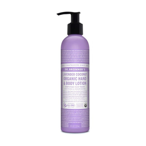 Comprar online LOCION HIDRATANTE LAVANDA-COCO 240 ML de DR BRONNERS. Imagen 1