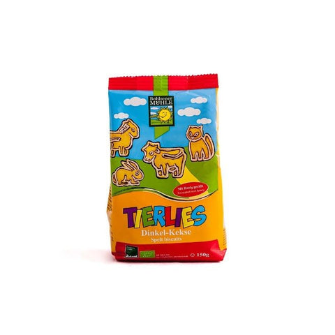 Comprar online TIERLIES GALLETAS DE ESPELTA NIDOS BIO 150 gr de BOHLSENER MÜHLE. Imagen 1