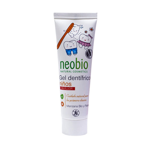 Comprar online DENTIFRICO GEL NIðOS MANZANA BIO 50 ml de NEOBIO. Imagen 1