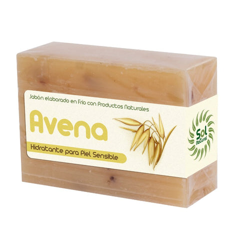 Comprar online JABON DE AVENA 100 g de SOLNATURAL. Imagen 1