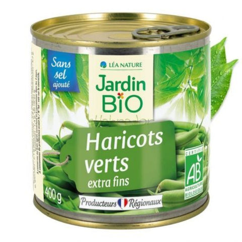 Comprar online JB JUDIAS VERDES EXTRA FINAS 400G de JARDIN BIO. Imagen 1