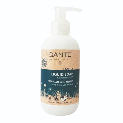 Comprar online JABON MANOS FAMILY 200 ALOE & LIMON BIO 200 ml de SANTE. Imagen 1