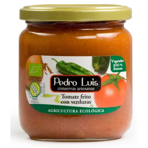 Comprar online TOMATE FRITO CON VERDURA ECO S/G FCO. 340 de CONSERVAS PEDRO LUIS. Imagen 1