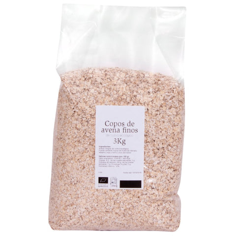 Comprar online COPOS DE AVENA FINOS BIO 3 kg de SOLNATURAL. Imagen 1