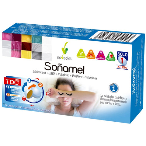 Comprar online SOÑAMEL 30 Comp de NOVADIET. Imagen 1