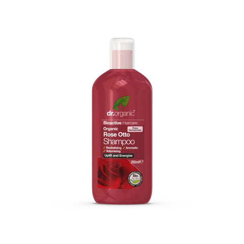 Comprar online CHAMPU ROSE OTTO 265  ml de DR ORGANIC. Imagen 1
