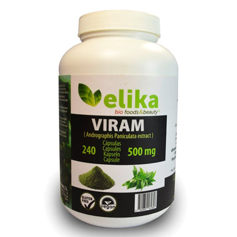 Comprar online VIRAM 500 mg 240 Caps de ELIKAFOODS. Imagen 1