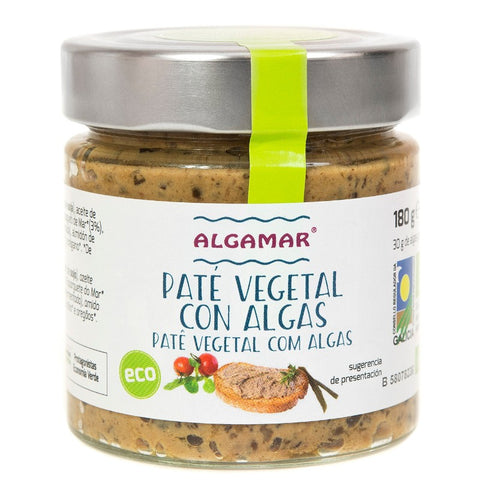 Comprar online PATE DE ALGAS CON TOFU 200 gr de ALGAMAR. Imagen 1