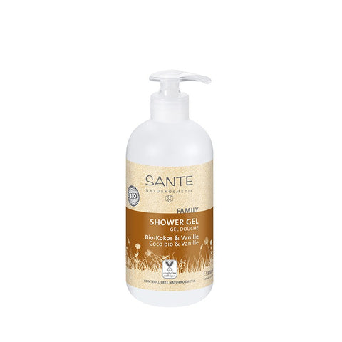 Comprar online GEL DUCHA FAMILY 500 COCO & VAINILLA BIO 500 ml de SANTE. Imagen 1