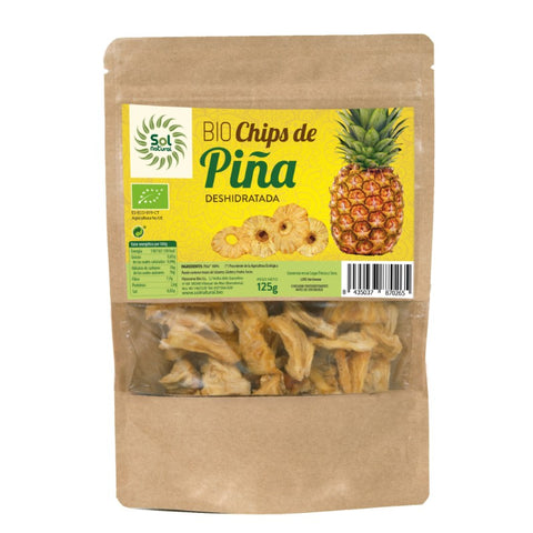Comprar online CHIPS DE PIðA BIO 125 g de SOLNATURAL. Imagen 1