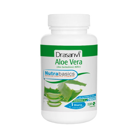 Comprar online ALOE VERA BOTE 120 Comp NUTRABASICOS de DRASANVI. Imagen 1