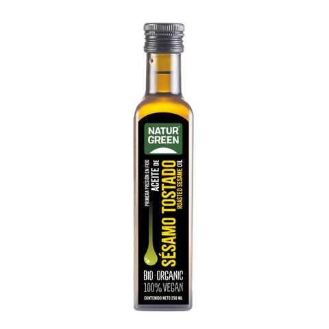 Comprar online ACEITE DE SESAMO TOSTADO BIO 250 ml de NATURGREEN. Imagen 1