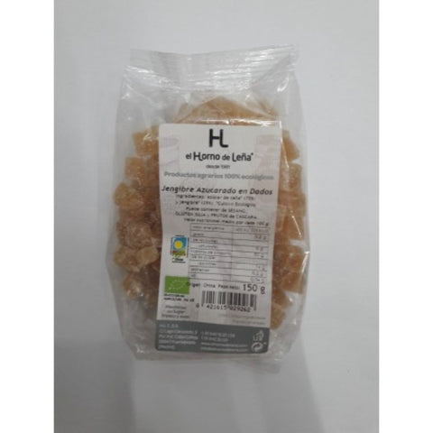 Comprar online JENGIBRE EN DADOS ECO 150 gr de HORNO DE LEÑA. Imagen 1