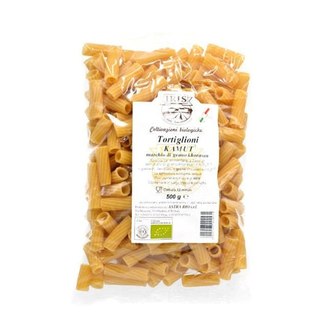 Comprar online TORTIGLIONI KAMUT KHORASAN IRIS 500 G de IRIS. Imagen 1