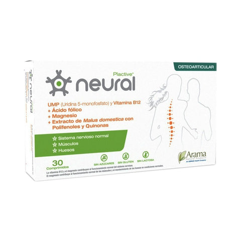 Comprar online PLACTIVE NEURAL 30 Comp de MASTERDIET. Imagen 1