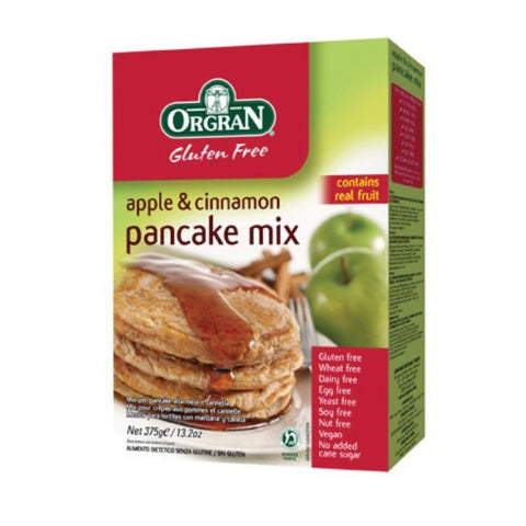 Comprar online TORTILLAS MANZANA Y CANELA 375 gr de ORGRAN. Imagen 1