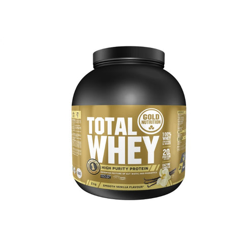 Comprar online TOTAL WHEY VAINILLA 2 KG de GOLD NUTRION. Imagen 1