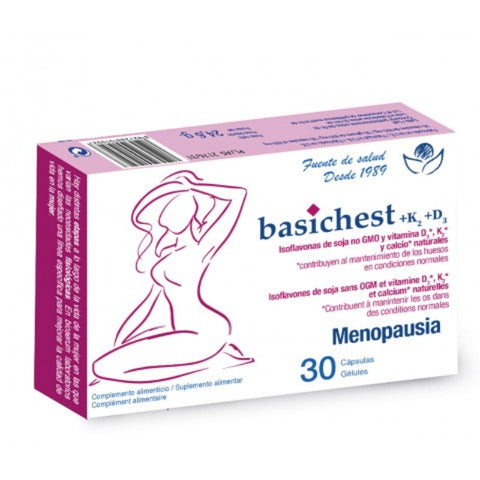 Comprar online BASICHEST +K2+D3 30 Cap NUEVO de BIOSERUM. Imagen 1