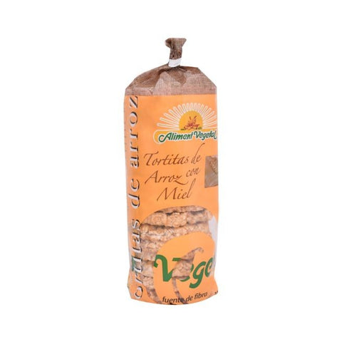 Comprar online TORTITAS ARROZ CON MIEL 250 gr de ALIMENT VEGETAL. Imagen 1