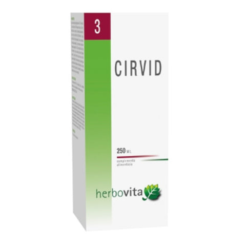 Comprar online CIRVID Jarabe 250ml de HERBOVITA. Imagen 1