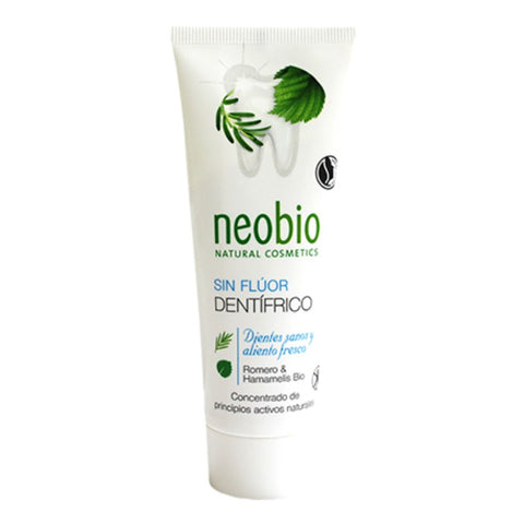 Comprar online DENTIFRICO ROMERO & HAMAMELIS SIN FLUOR 75 ml de NEOBIO. Imagen 1