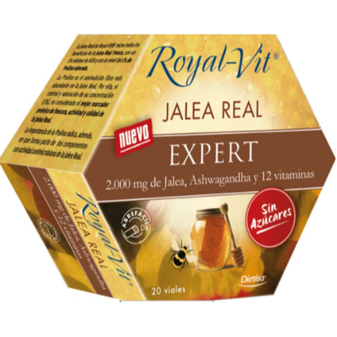 Comprar online ROYAL VIT EXPERT SIN AZUCAR 20 Viales de DIETISA. Imagen 1