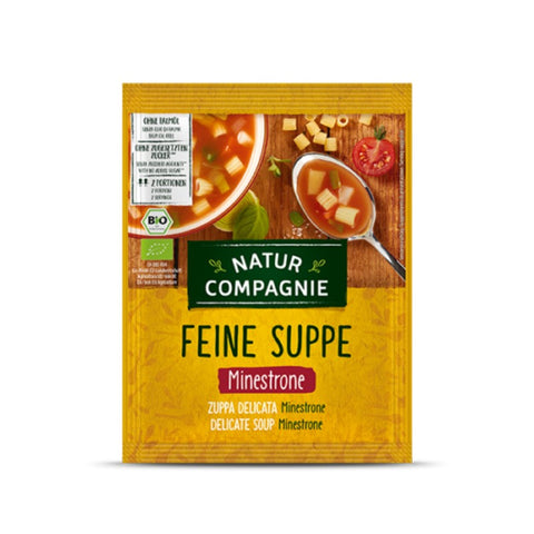 Comprar online SOPA MINESTRONE BIO 50 gr SOBRE de NATUR COMPAGNIE. Imagen 1