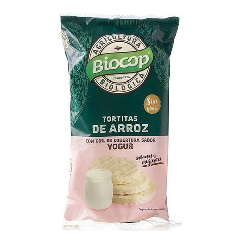 Comprar online TORTITAS ARROZ YOGUR BIOCOP 100 G de BIOCOP. Imagen 1
