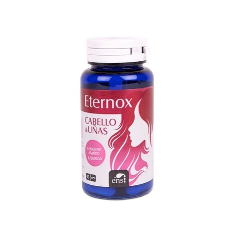 Comprar online ETERNOX CABELLOS & UÑAS 45 Caps de ECOLOGIA NUTRICION Y SALUD. Imagen 1